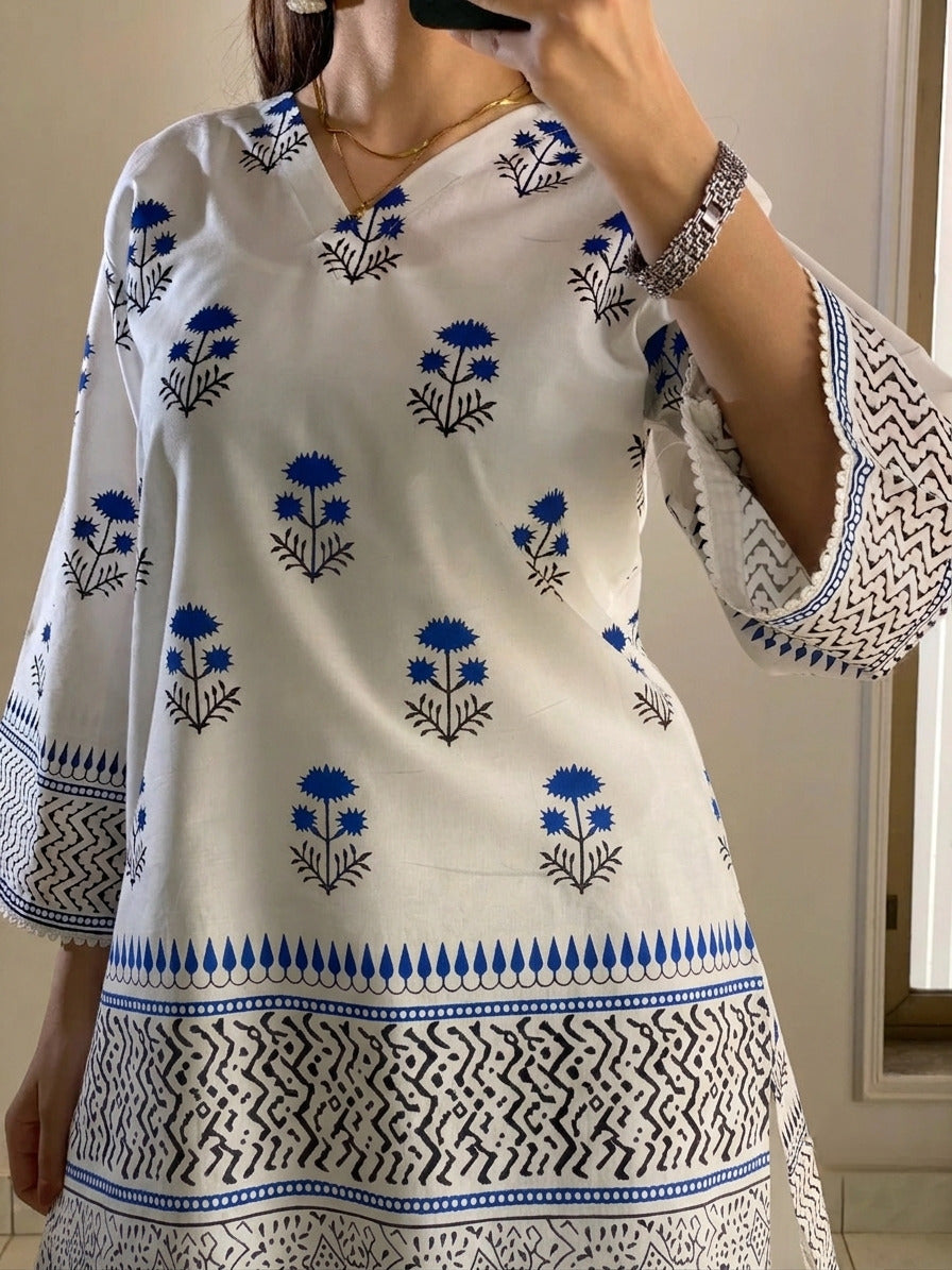 Printed Ethnic Co-Ord Set