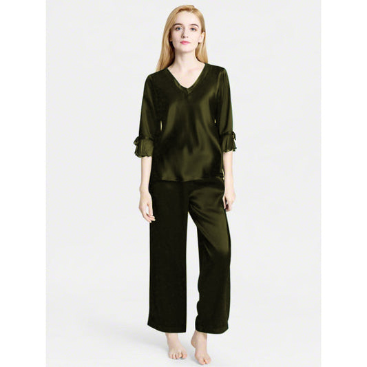 SILK NETRIBBON - OLIVE