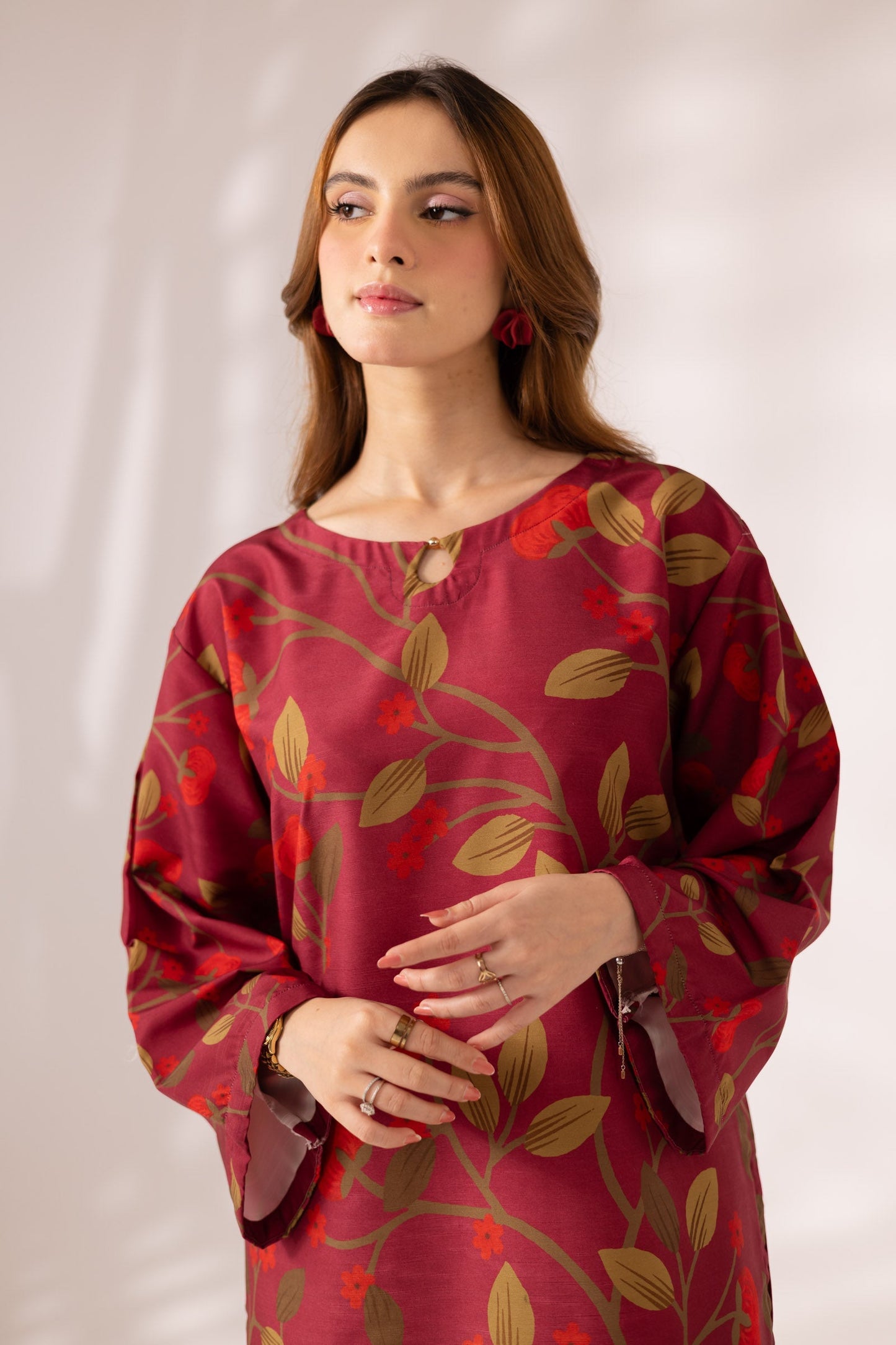 2PC Printed Lawn Y45