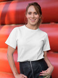 Plain Tees For Women - WHITE