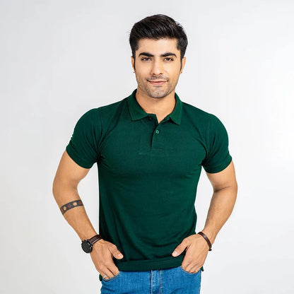 Polo T-Shirt For Men - GREEN