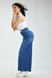 BLUE Wide-Leg Jeans For Women