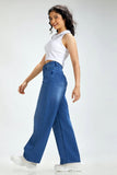 BLUE Wide-Leg Jeans For Women