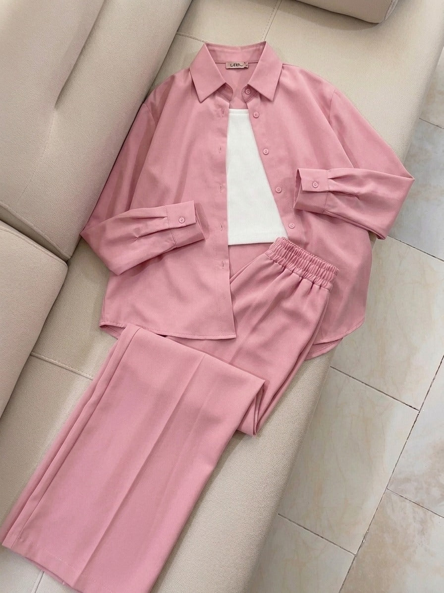 Ruby Luxe Co-Ord Set