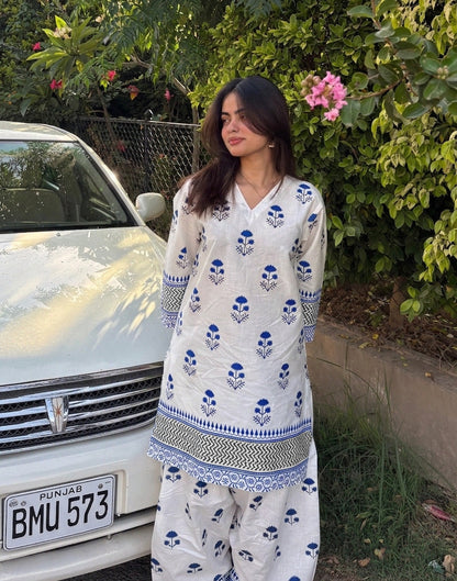 Printed Ethnic Co-Ord Set