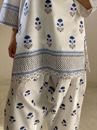 Printed Ethnic Co-Ord Set