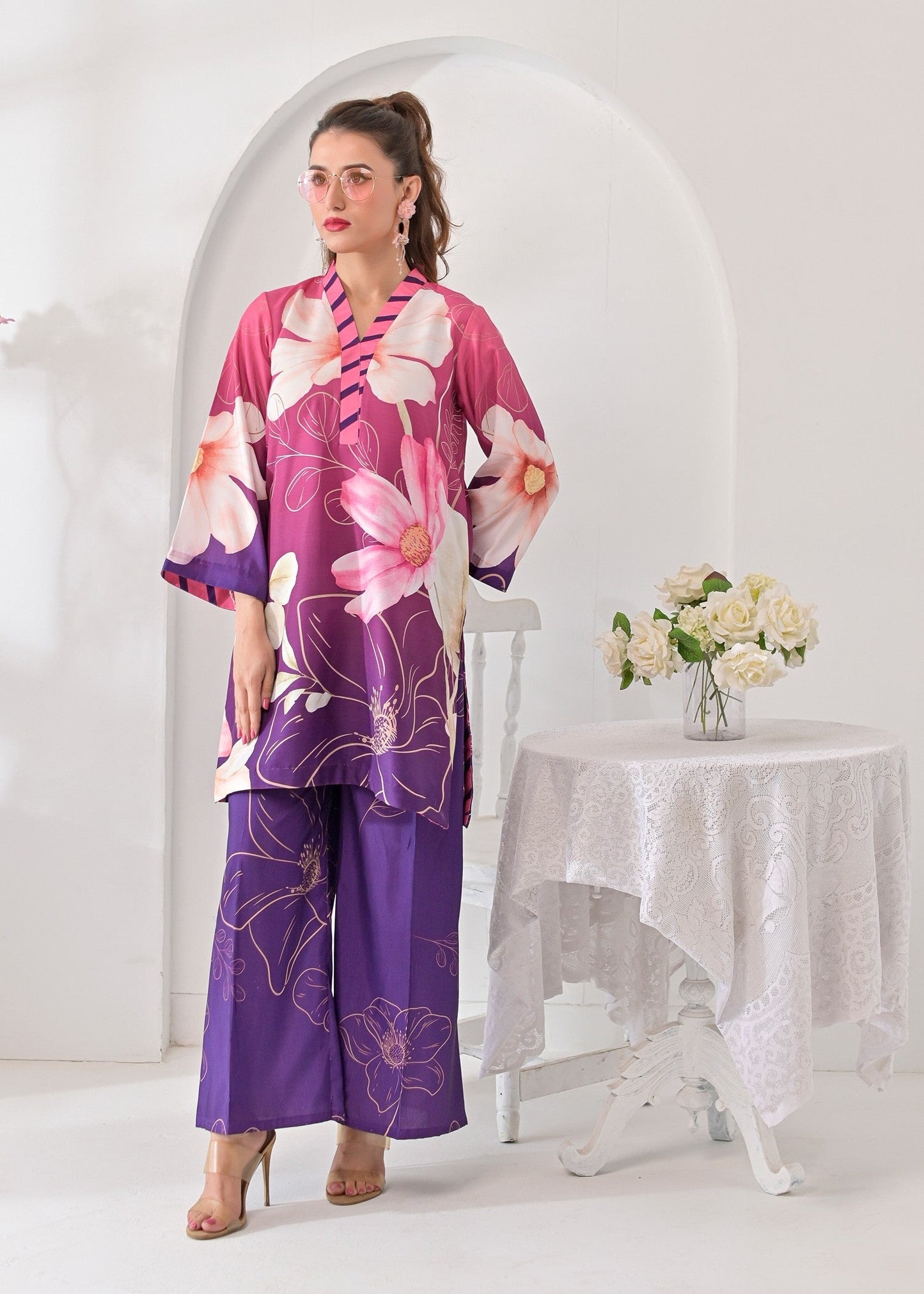 2-PC Noorma Kaamal Printed Lawn Y37