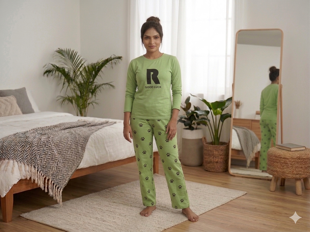 Good Luck Soft cotton PJ Suit