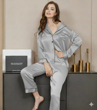 PLAIN SILK - GREY (Baggy trouser)