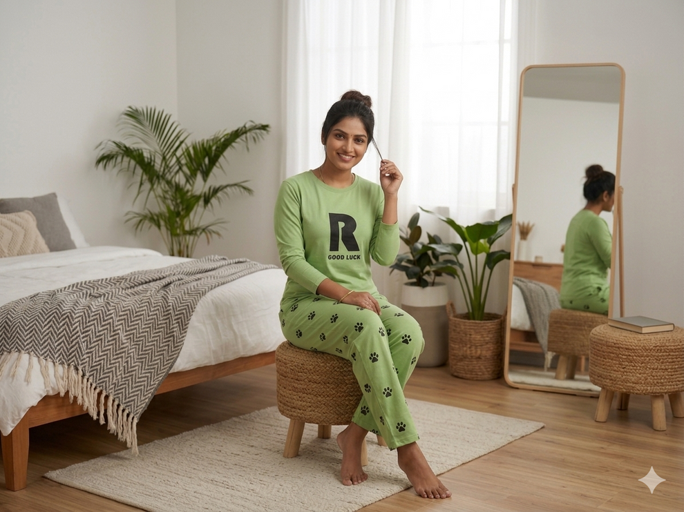 Good Luck Soft cotton PJ Suit