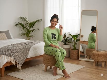 Good Luck Soft cotton PJ Suit