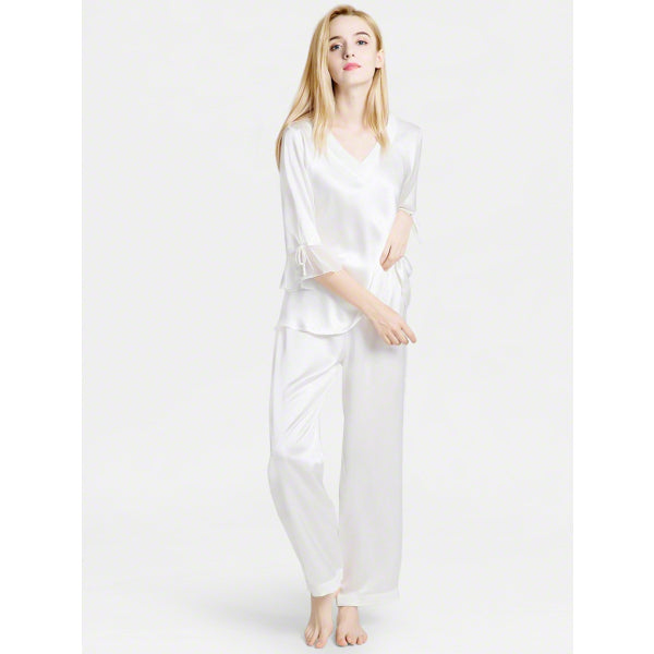 SILK NETRIBBON - WHITE