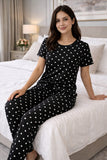 “Midnight Polka PJ Set”