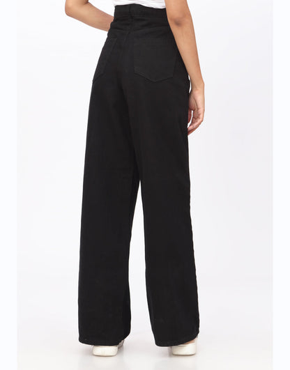 High Rise Wide Leg Jeans Indigo