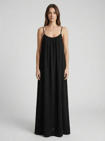 STUNNING BACKLESS MAXI DRESS - Multi Colour