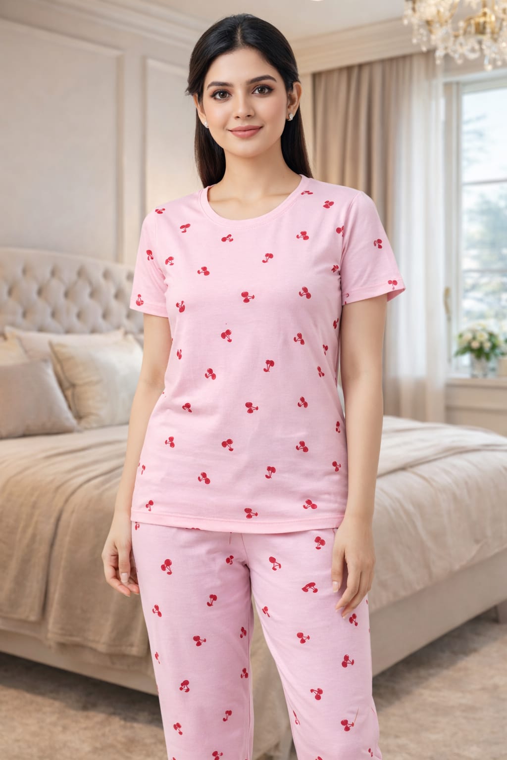 Cherry Blush PJ Set