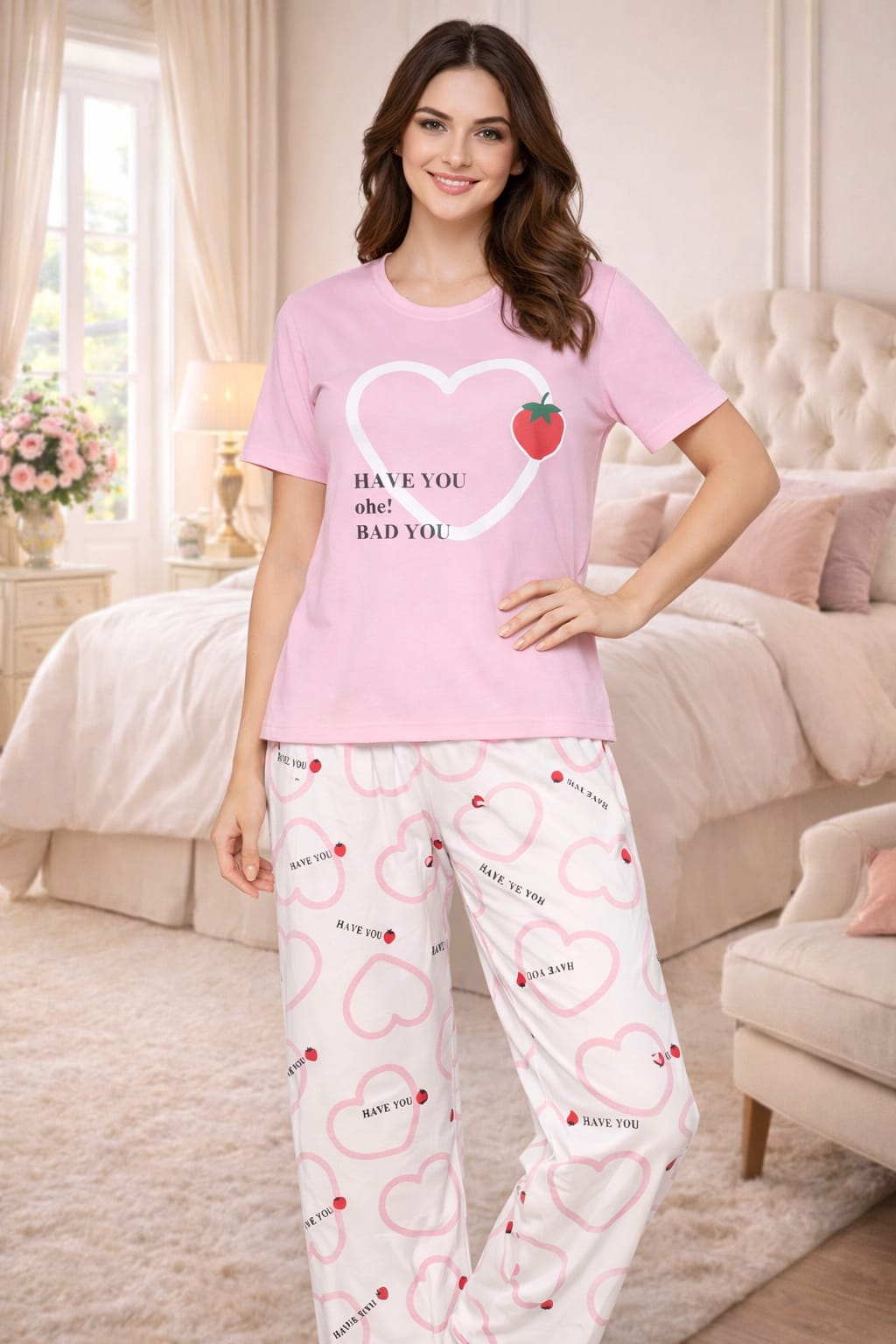 STRAWBERY HEART PINK