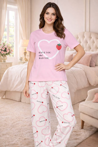 STRAWBERY HEART PINK
