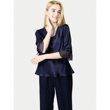 SILK NETRIBBON - NAVYBLUE