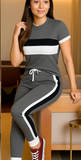 GRAY PANEL - TRACK SUIT FOR WOMEN