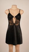 Black Keyhole Babydoll